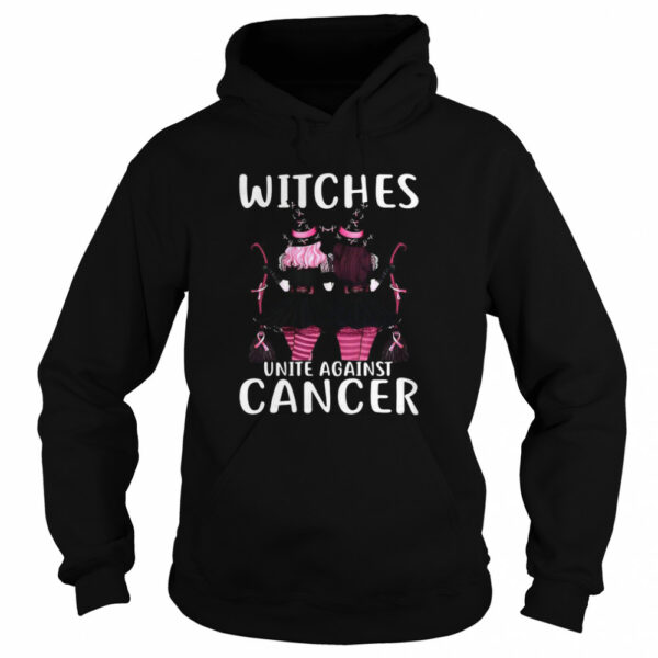 Witches United Against Cancer Wear Pink Halloween shirt