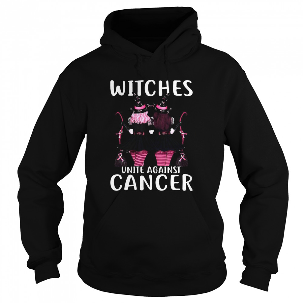 Witches United Against Cancer Wear Pink Halloween shirt Witches United Against Cancer Wear Pink Halloween shirt