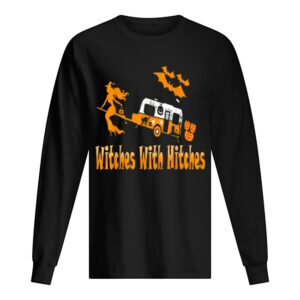 Witches With Hitches Camping Funny Halloween Womens shirt