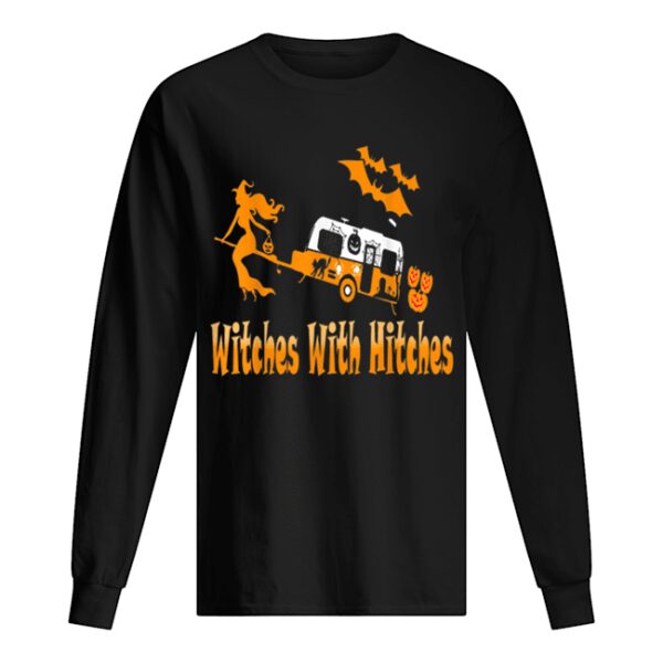 Witches With Hitches Camping Funny Halloween Womens shirt