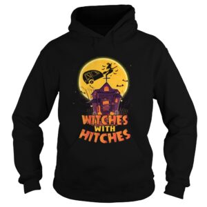 Witches With Hitches Funny Camping Halloween Girls Women tShirt