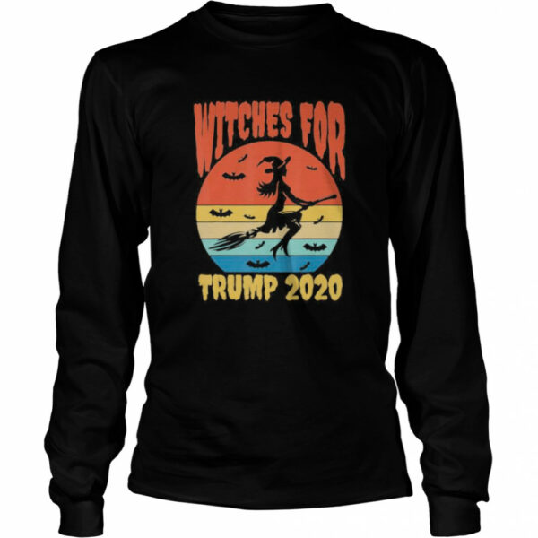 Witches for Trump Retro Vintage Broomstick Hat shirt