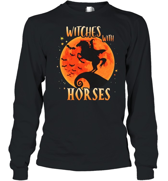 Witches with horse Halloween shirt Witches with horse Halloween shirt