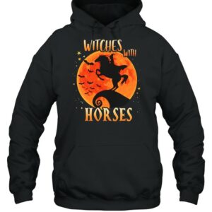 Witches with horse Halloween shirt 3