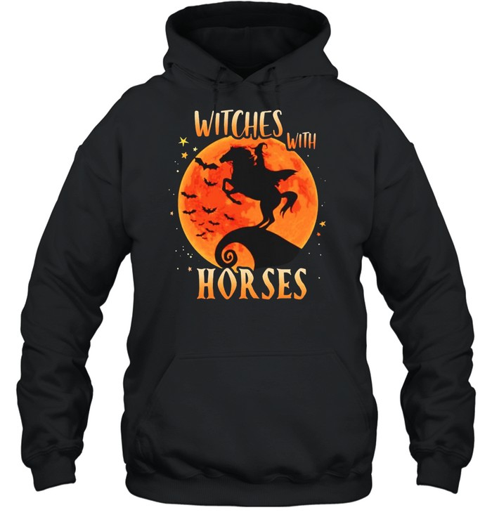 Witches with horse Halloween shirt Witches with horse Halloween shirt