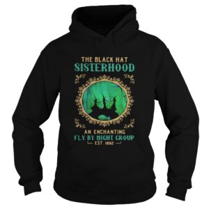 Witchs Halloween The Black Hat Sisterhood An Enchanting Fly By Night Group Est 1692 shirt