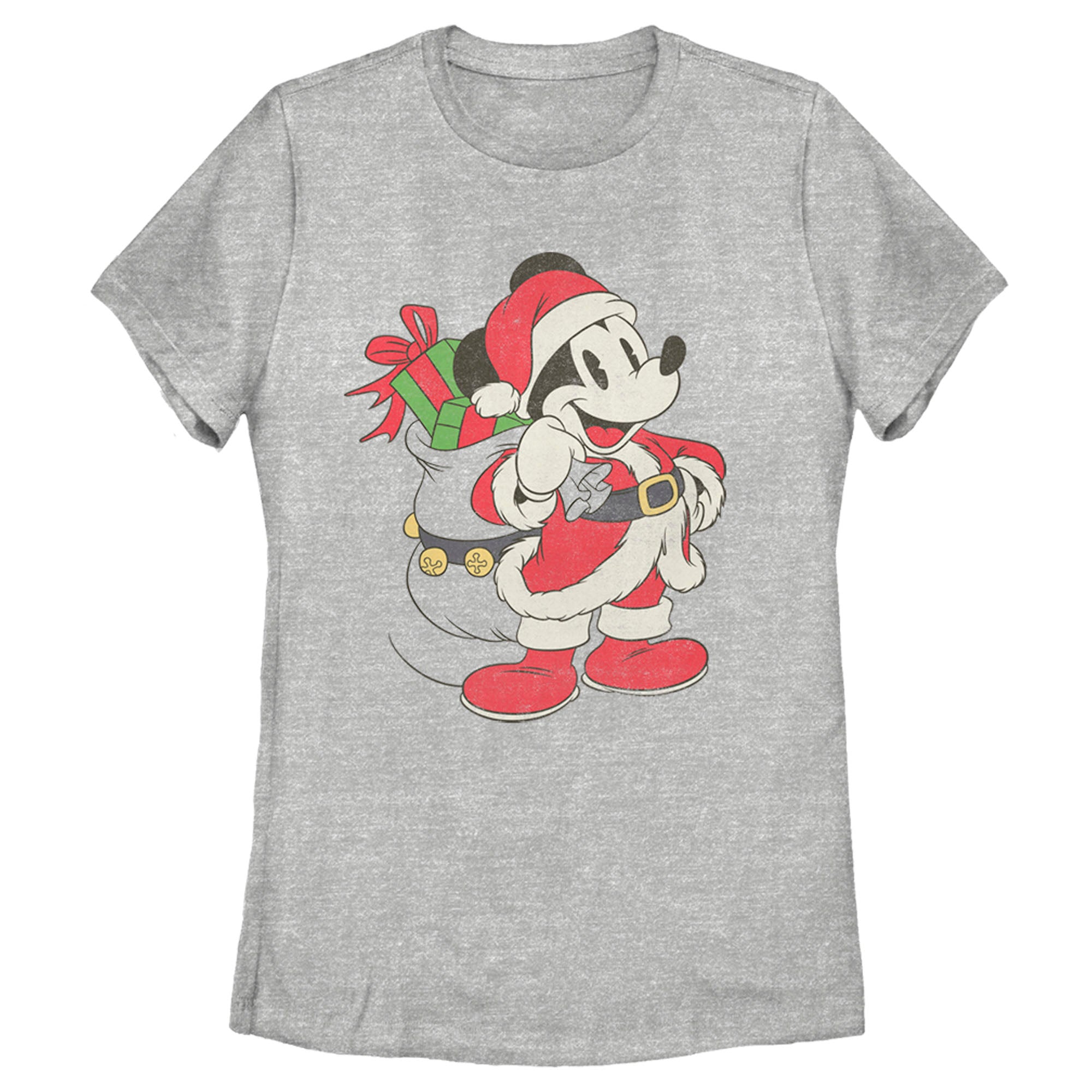 Women's Mickey & Friends Santa Mouse T-Shirt Women's Mickey & Friends Santa Mouse T-Shirt