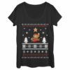 Women’s Nintendo Mario Ugly Christmas Sweater Scoop Neck