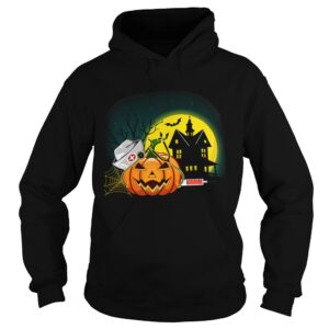 Womens Nurse PumpkinsWomens Halloween Pumpkin Scrubs TShirt