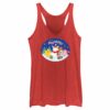 Women’s Pokemon Christmas Happy Holidays Snowman Racerback Tank Top