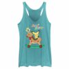 Women’s Pokemon Christmas Pichu Rocker Racerback Tank Top
