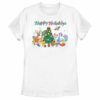 Women’s Pokemon Happy Holidays Crew T-Shirt
