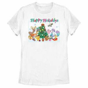 Women’s Pokemon Happy Holidays Crew T-Shirt