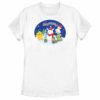 Women’s Pokemon Happy Holidays Snowman Pikachu T-Shirt