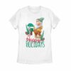 Women’s Snow White and the Seven Dwarfs Snow White and the Seven Dwarfs Happy Bashful Holidays T-Shirt