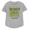 Women’s Teenage Mutant Ninja Turtles Distressed Holiday Heroes T-Shirt