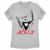 Women’s The Nightmare Before Christmas Jack Jolly Christmas Lights T-Shirt