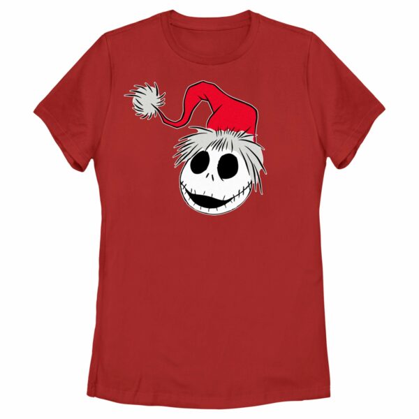 Women’s The Nightmare Before Christmas Jack Santa Hat T-Shirt