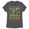 Women’s Transformers Bumblebee Ugly Xmas T-Shirt