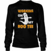 Working on My Boo Tee shirt