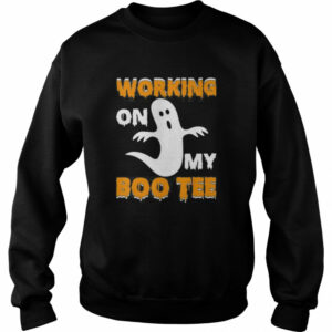 Working on My Boo Tee shirt