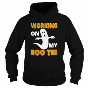 Working on My Boo Tee shirt 3