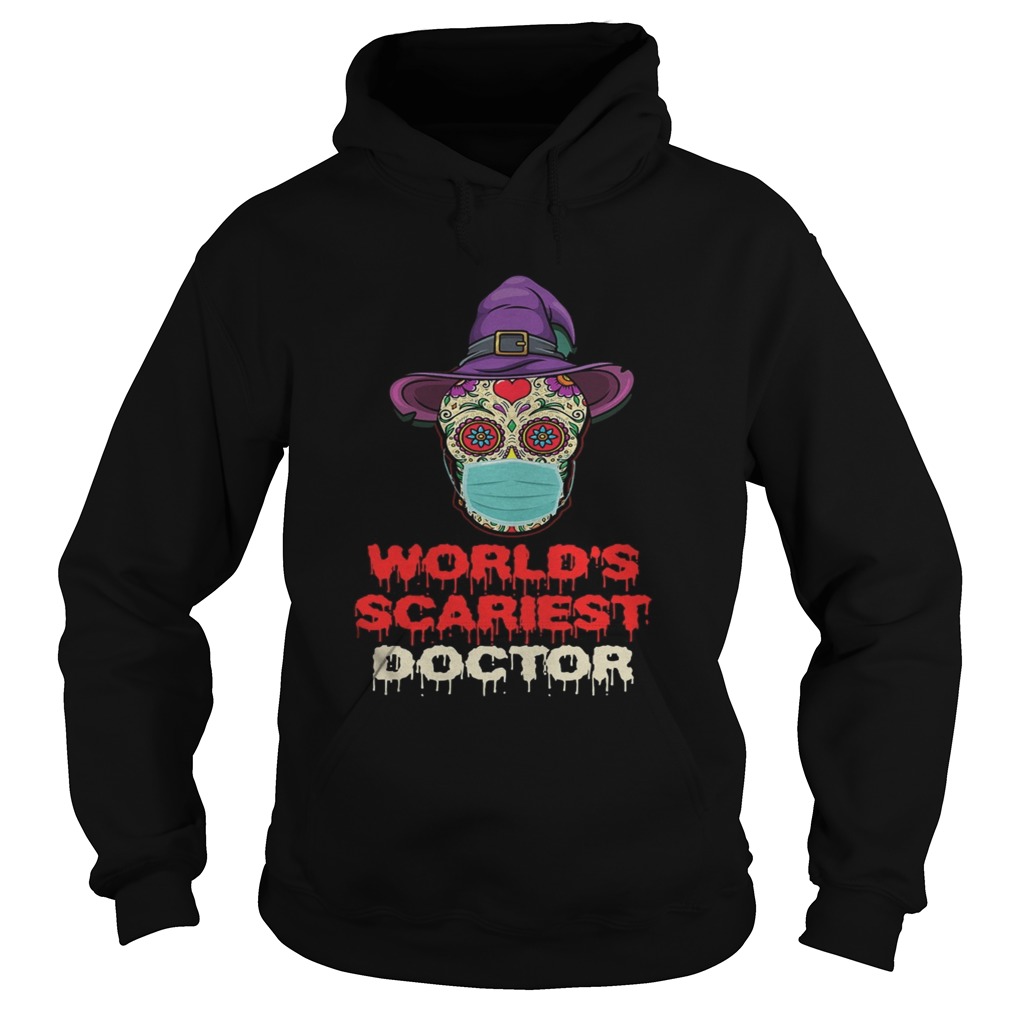 Worlds Scariest Doctor Skull Tattoos Witch Face Mask Halloween shirt Worlds Scariest Doctor Skull Tattoos Witch Face Mask Halloween shirt