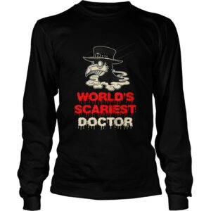 Worlds Scariest Doctor plague Halloween Costume Lazy Easy shirt