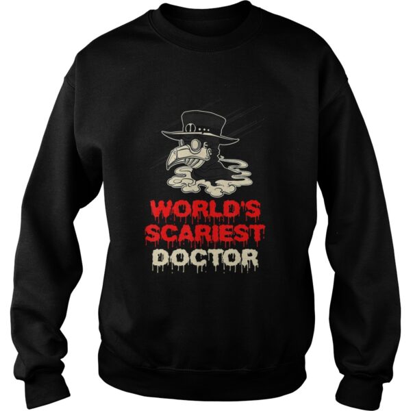 Worlds Scariest Doctor plague Halloween Costume Lazy Easy shirt