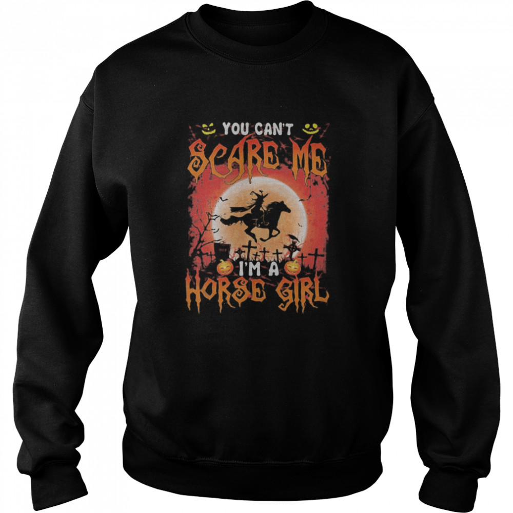 You Can’t Scare Me I’m A Horse Girl Witch Moon Halloween shirt You Can’t Scare Me I’m A Horse Girl Witch Moon Halloween shirt
