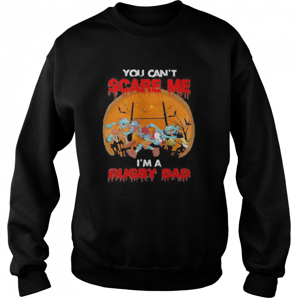 You Can’t Scare Me I’m A Rugby Dad Moon Halloween shirt You Can’t Scare Me I’m A Rugby Dad Moon Halloween shirt