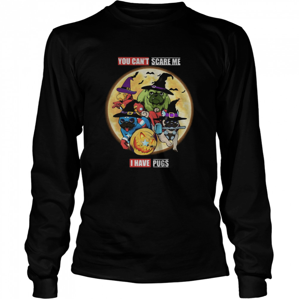You Can’t Scare Me I Have Pugs Avengers Halloween shirt You Can’t Scare Me I Have Pugs Avengers Halloween shirt