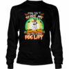 You Cant Scare Me Husky Im The Crazy Dog Lady Halloween shirt