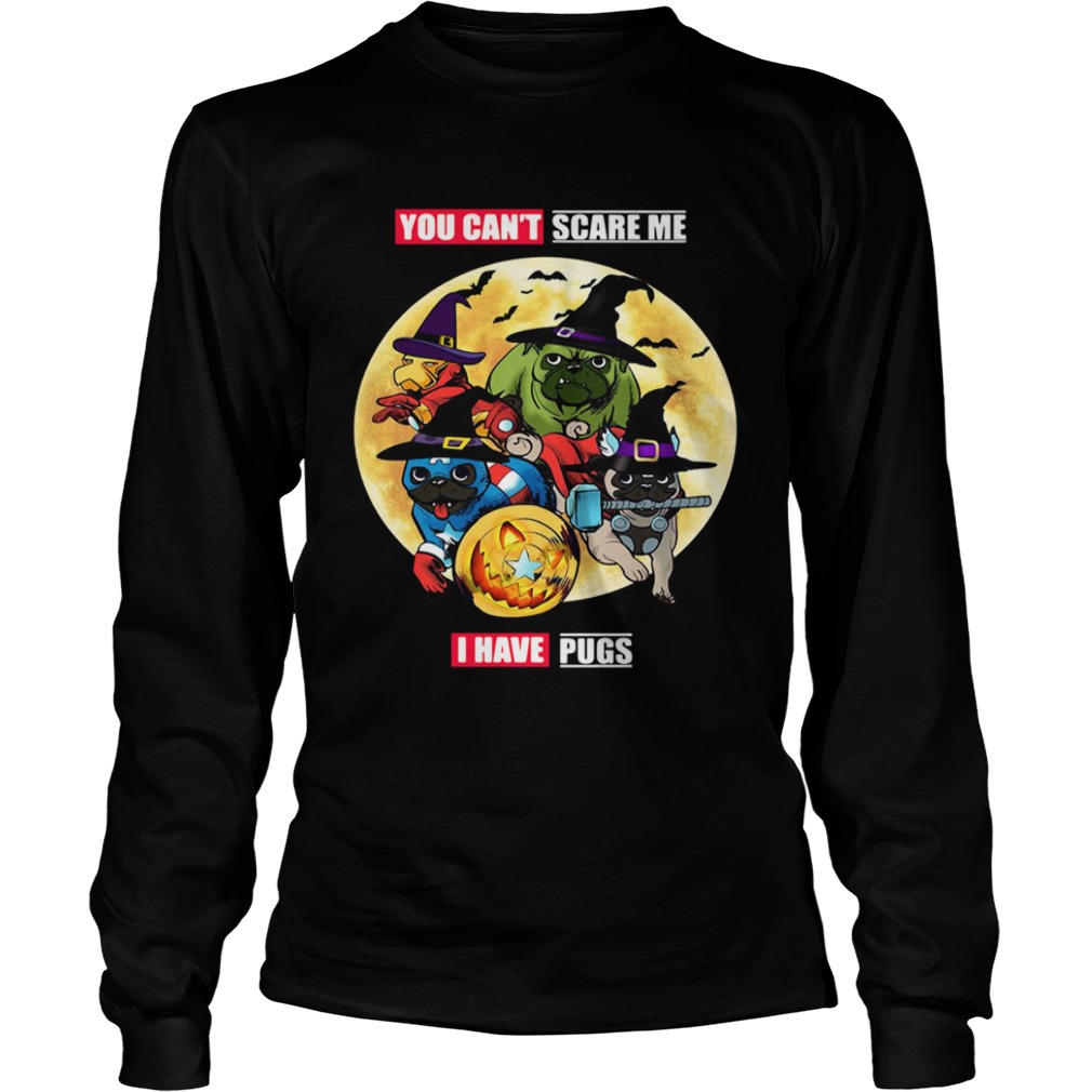 You Cant Scare Me I Have Pugs Avengers Halloween shirt You Cant Scare Me I Have Pugs Avengers Halloween shirt