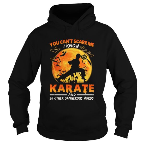 You Cant Scare Me I Know Karate And 20 Other Dangerous Words shirt