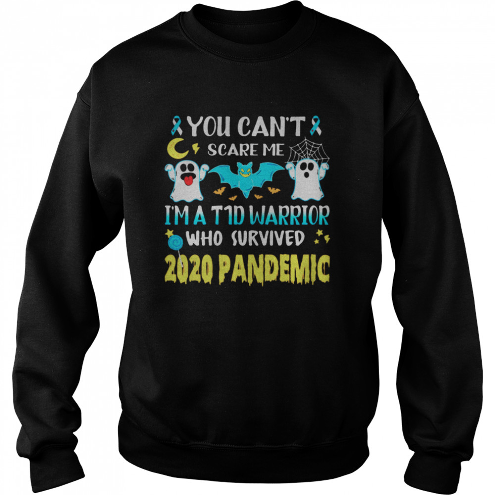 You Cant Scare Me Im A Warrior Who Survived 2020 Pandemic shirt You Cant Scare Me Im A Warrior Who Survived 2020 Pandemic shirt