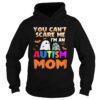 You Cant Scare Me Im An Autism Mom Ghost Halloween shirt