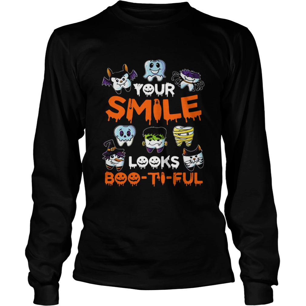 You smile looks bootiful Halloween shirt You smile looks bootiful Halloween shirt
