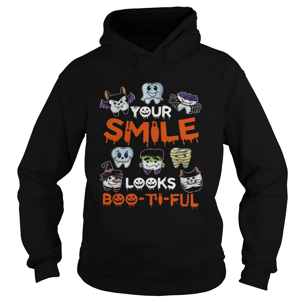 Your smile looks bootiful Halloween shirt Your smile looks bootiful Halloween shirt