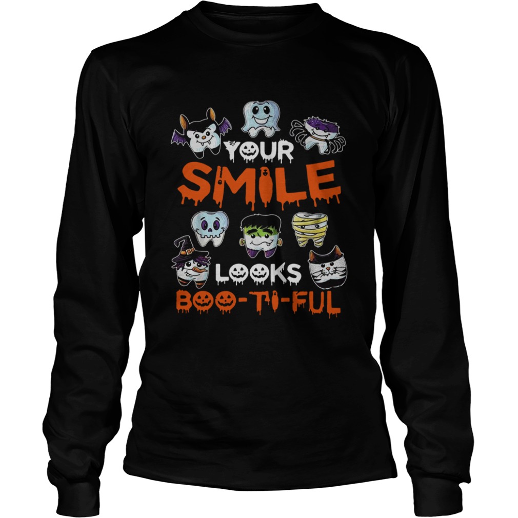 Your smile looks bootiful Halloween shirt Your smile looks bootiful Halloween shirt