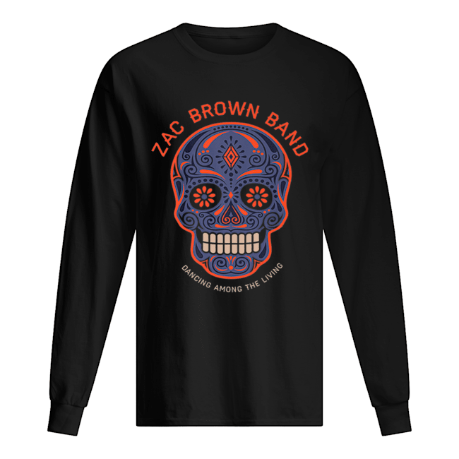 Zac Brown Band – Sugar Skull Halloween Day of the Dead shirt Zac Brown Band – Sugar Skull Halloween Day of the Dead shirt