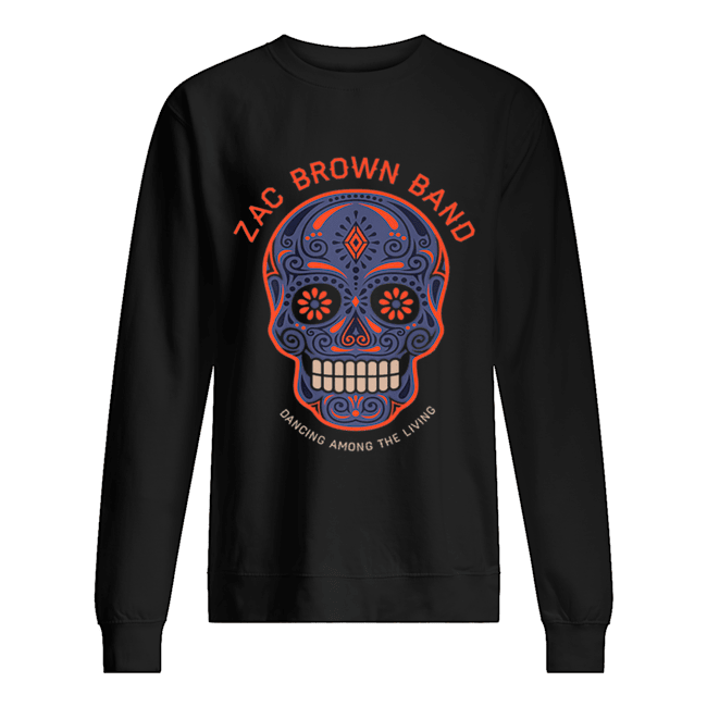 Zac Brown Band – Sugar Skull Halloween Day of the Dead shirt Zac Brown Band – Sugar Skull Halloween Day of the Dead shirt