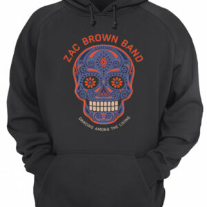 Zac Brown Band Sugar Skull Halloween Day of the Dead shirt 3