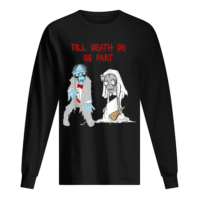 Zombie Bride Groom Hallowedding Halloween Wedding Costume shirt Zombie Bride Groom Hallowedding Halloween Wedding Costume shirt