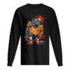Zombie Ice Hockey Player Halloween Trick or Treating shirt
