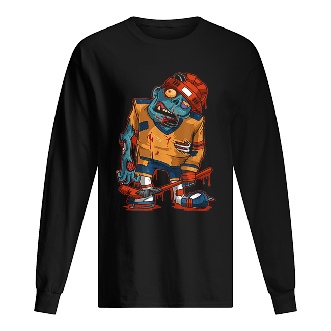 Zombie Ice Hockey Player Halloween Trick or Treating shirt Zombie Ice Hockey Player Halloween Trick or Treating shirt