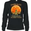 Zombie Sloth theres really no need to run Halloween shirt