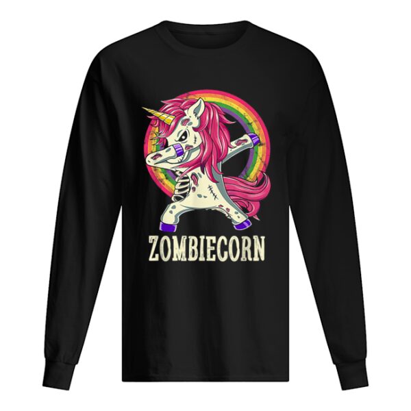 Zombiecorn Zombie Unicorn Dab Dance Halloween Gift shirt