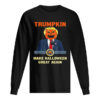 trumpkin make halloween great again shirt