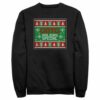 Men’s Guardians of the Galaxy Holiday Special Christmas Sweater Square Sweatshirt